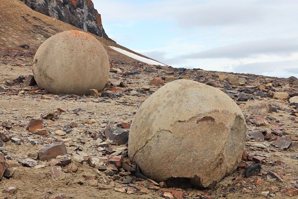 Champ Island and Its Mysterious Stone Spheres in Franz Josef Land